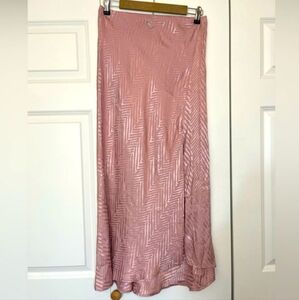 CURRENT AIR Satin Maxi Skirt